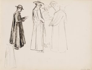 Prästerskap av Albert Edelfelt