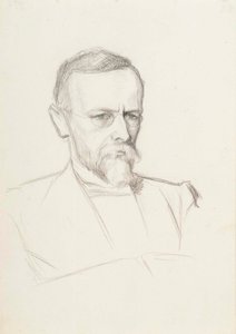 Porträtt av Axel Lille av Albert Edelfelt