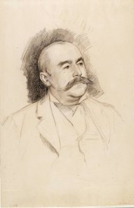 Porträtt av baron A. Portalis, skiss