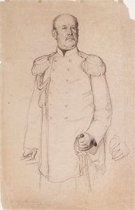 Porträtt av general Adolf Aminoff av Albert Edelfelt