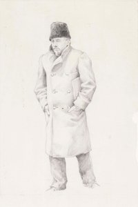 Porträtt av en man av Albert Edelfelt