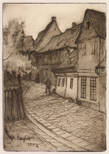 Gata i Goslar, Harz av Albert Edelfelt