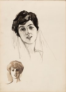 Kvinnliga figurer av Albert Edelfelt