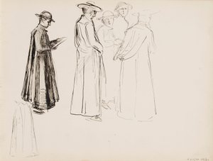 Prästerskap av Albert Edelfelt