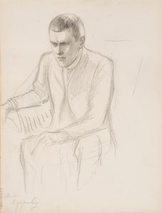 Bertel Gripenberg av Albert Edelfelt
