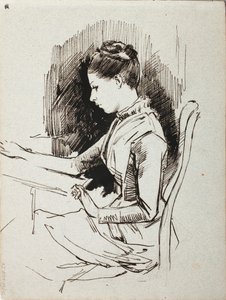 Utan titel av Albert Edelfelt