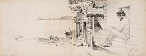 Utan titel av Albert Edelfelt