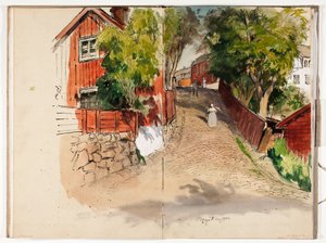 Utan titel av Albert Edelfelt