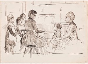Utan titel av Albert Edelfelt