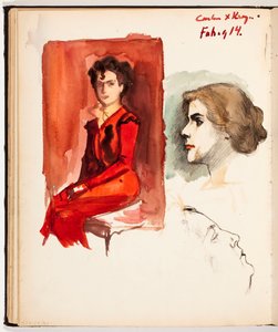 Utan titel av Albert Edelfelt