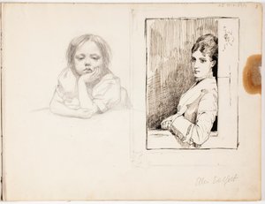 Utan titel av Albert Edelfelt