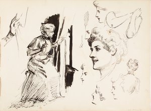 Utan titel av Albert Edelfelt