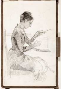 Utan titel av Albert Edelfelt