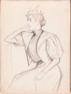 Utan titel av Albert Edelfelt