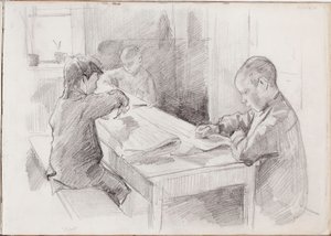 Utan titel av Albert Edelfelt