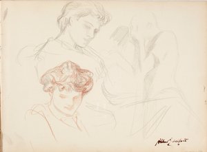 Utan titel av Albert Edelfelt