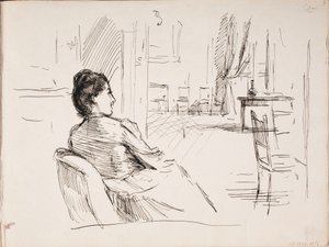 Utan titel av Albert Edelfelt