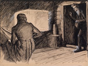 Utan titel av Albert Edelfelt