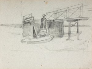 Utan titel av Albert Edelfelt