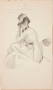 Utan titel av Albert Edelfelt