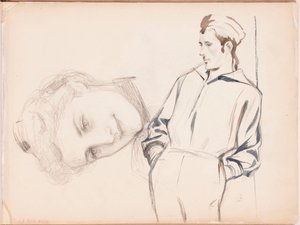 Utan titel av Albert Edelfelt