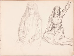 Utan titel av Albert Edelfelt