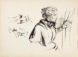 Utan titel av Albert Edelfelt