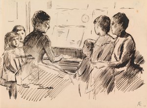 Utan titel av Albert Edelfelt