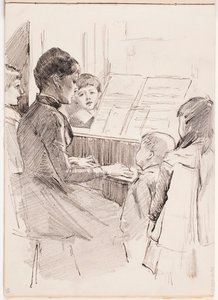 Utan titel av Albert Edelfelt