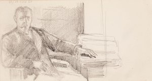 Utan titel av Albert Edelfelt