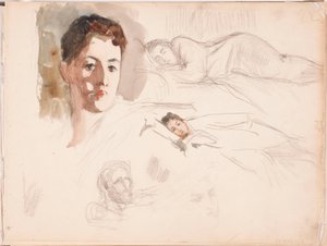 Utan titel av Albert Edelfelt