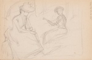 Utan titel av Albert Edelfelt