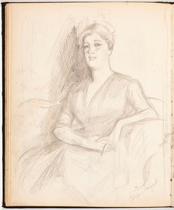 Utan titel av Albert Edelfelt