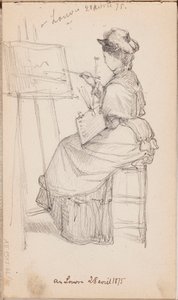 Utan titel av Albert Edelfelt
