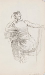 Utan titel av Albert Edelfelt
