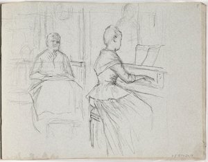 Utan titel av Albert Edelfelt