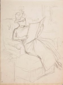 Utan titel av Albert Edelfelt