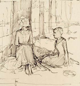 Utan titel av Albert Edelfelt