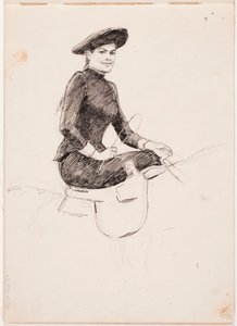 Utan titel av Albert Edelfelt