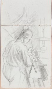 Utan titel av Albert Edelfelt
