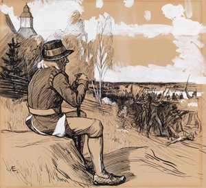 Utan titel av Albert Edelfelt