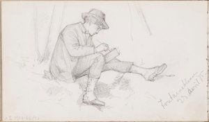 Utan titel av Albert Edelfelt