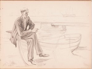 Utan titel av Albert Edelfelt