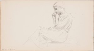 Utan titel av Albert Edelfelt