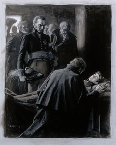 Wilhelm von Schwerin, Illustration till boken ”Finland under 1800-talet” av Albert Edelfelt