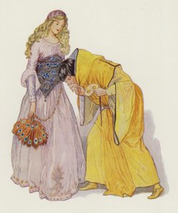 Shakespeare: Romeo och Julia (färg litho)
