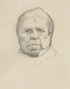 Porträtt av Ingres.