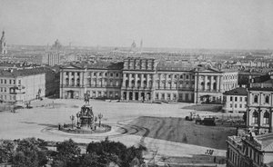 Mariinsky Palace Marie Palace på St Isaacs Square i Sankt Petersburg, 1870-talet av Albert Felisch