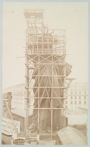 Samling av Frihetsgudinnan, Paris, 1883