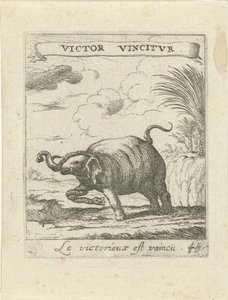 Elefant och orm Moraliserande kärleksemblem (serietitel) Devises et emblesmes d